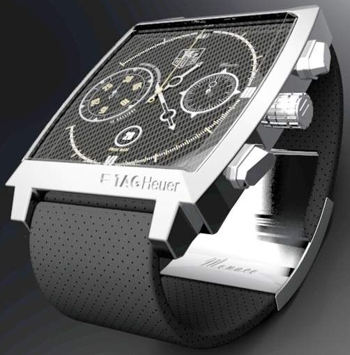 Sera Tag Heuer Monaco腕表重新思考 帕森斯設計學院-復刻表