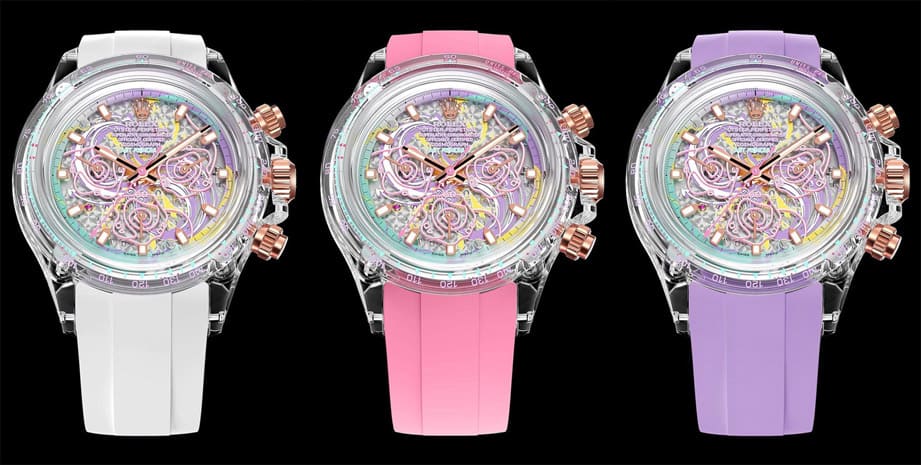 以愛神為主題、融入莫比烏斯環(huán)展現(xiàn)無盡愛意的勞力士Daytona-復刻表