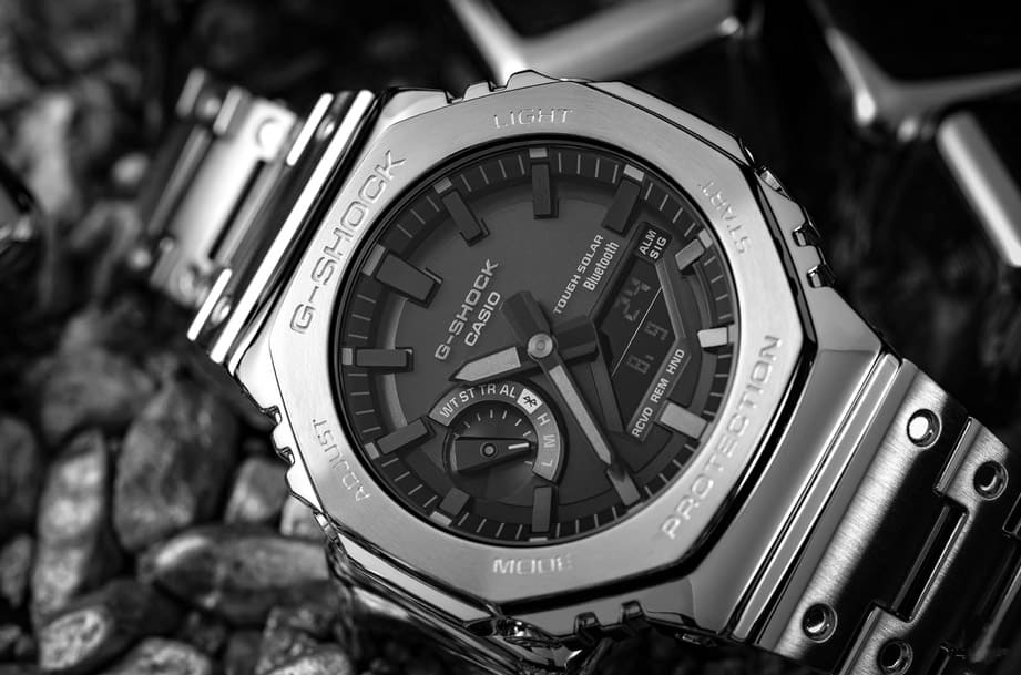 評點G-SHOCK“全金屬”農(nóng)家橡樹GM-B2100運動表-復刻表