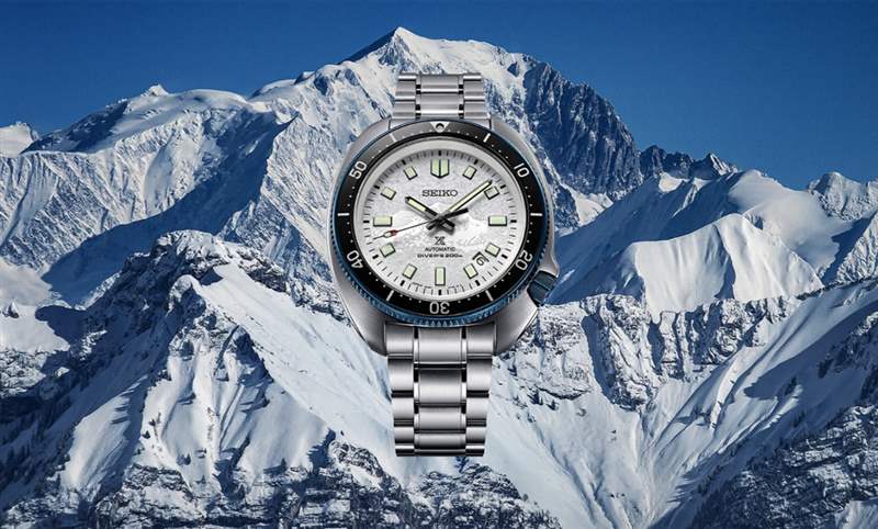 SEIKO Prospex植村直己特別版SLA069,獨特白朗峰面盤紀(jì)念冒險人生-復(fù)刻表
