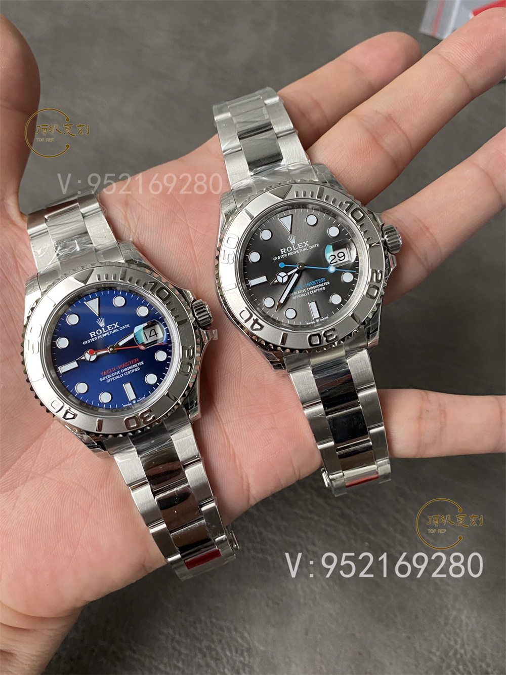 VS廠勞力士藍/灰游艇3235機芯和C廠游艇上海機芯怎么區分-復刻表