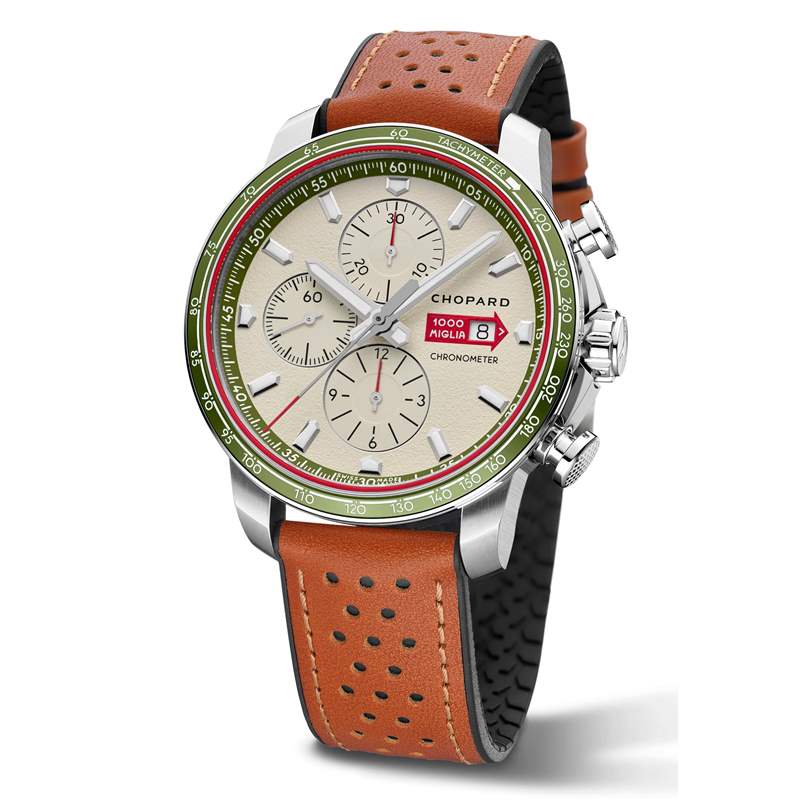 『新表』Chopard推出Mille Miglia GTS Chronograph Limited Edition Italy 2023古董車拉力賽限量計時碼表-復刻表