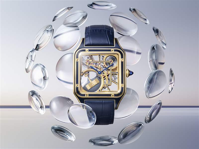 Cartier新品亮點：Santos-Dumont鏤空「小飛機」擺陀，Tank Normale 24小時顯示，Tank Louis Cartier三色金馬賽克-復(fù)刻表