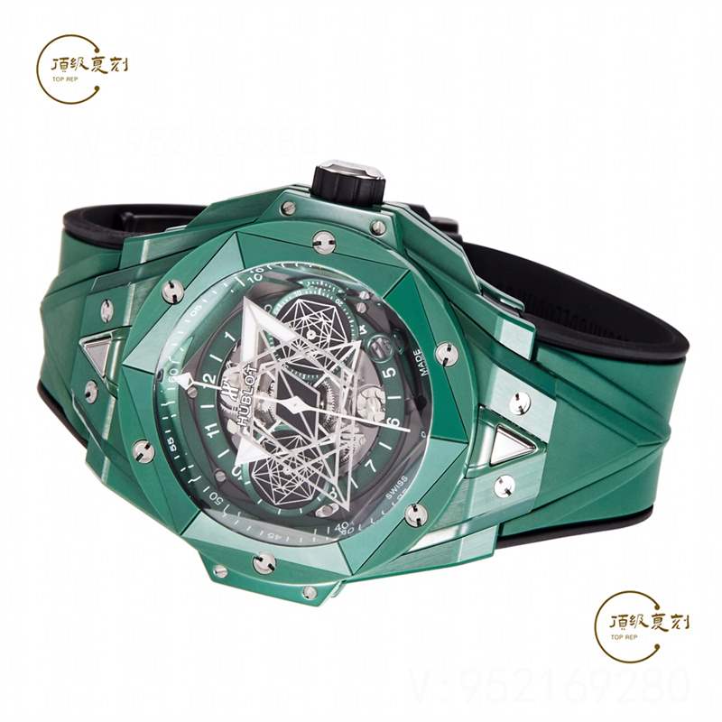 BBF廠宇舶大爆炸刺青二代綠色陶瓷腕表評測,和zf廠刺青有區(qū)別嗎-復(fù)刻表