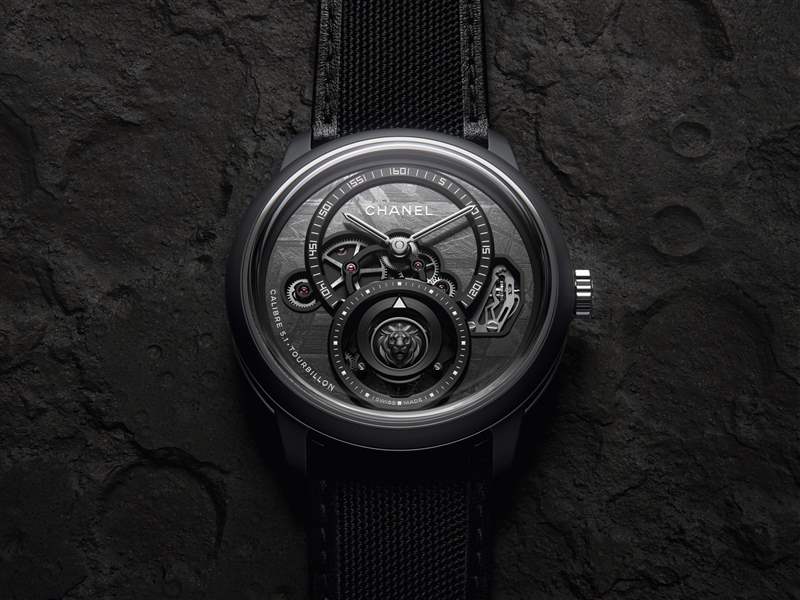 Chanel香奈兒新品亮點：Monsieur de Chanel隕石盤陀飛輪，J12 Cyber??netic黑白像素-復(fù)刻表