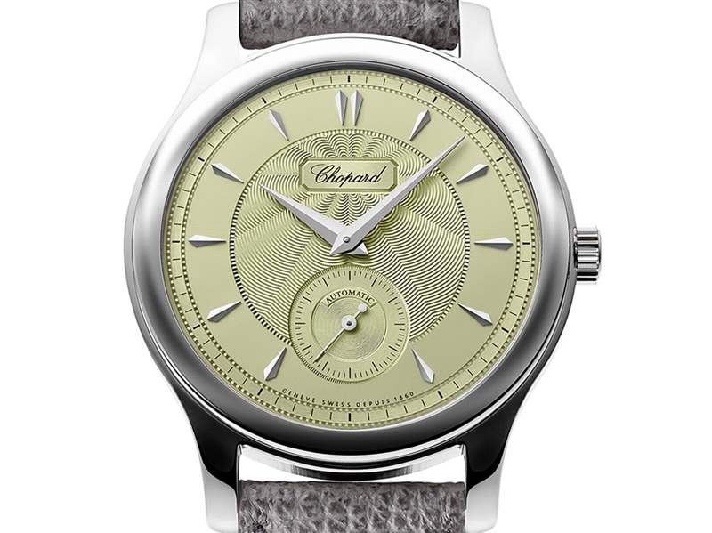 Chopard推出L.U.C 1860冰綠色表盤超薄腕表-復刻表