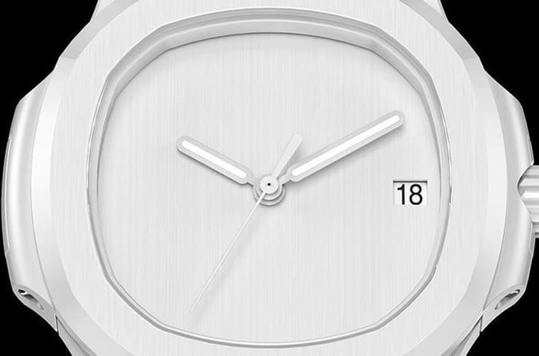 純白金鷹5711面盤開放客制化“想放什么圖案都可以”-復(fù)刻表