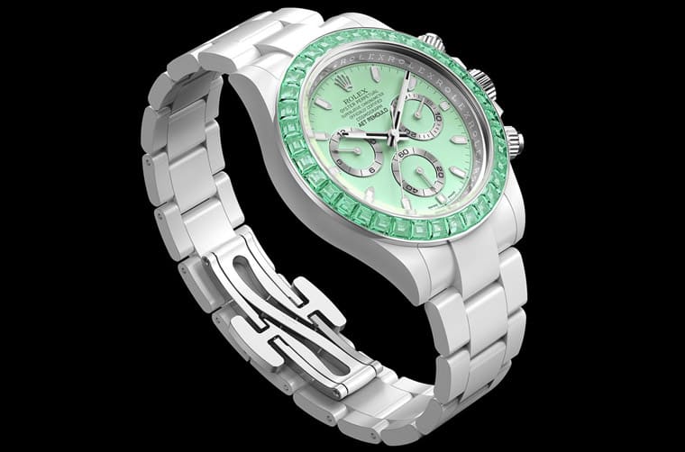 「彩色藍寶石5連發」勞力士Daytona白陶瓷五種寶石表圈一字排開超夢幻-復刻表