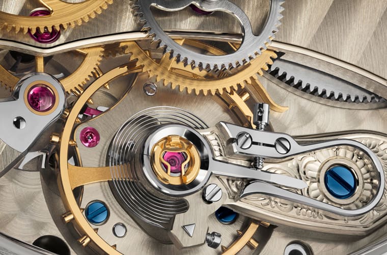 朗格Lange 1 Time Zone兩地時間手表新增專賣店限定鉑金銀灰面-復(fù)刻表