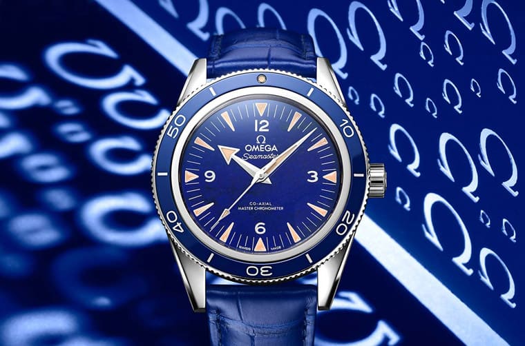 百萬價格寶石面盤自動三針表AP CODE 11.59與歐米茄海馬300米比較-復刻表