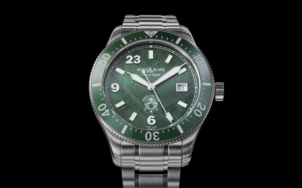 Montblanc推出1858 Iced Sea Limited Edition FWC限量版綠色表盤潛水腕表-復刻表
