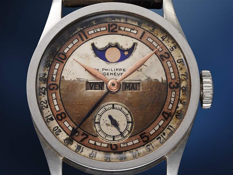 據(jù)稱為末代皇帝溥儀擁有的Patek Philippe Ref. 96QL鉑金腕表4885萬港幣拍賣成交-復刻表