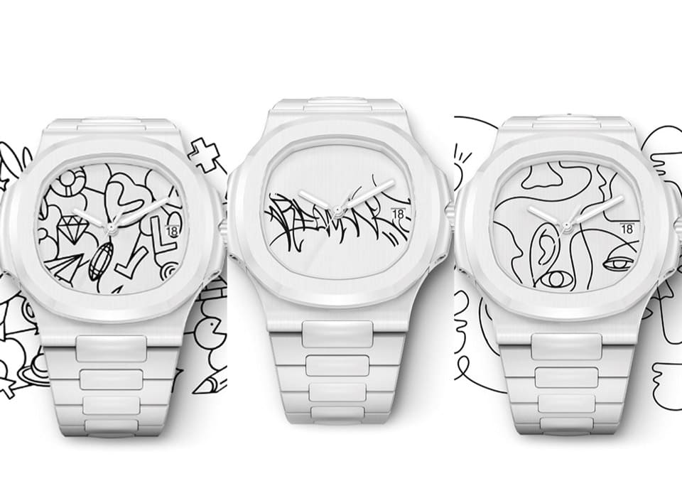 純白金鷹5711面盤開放客制化“想放什么圖案都可以”-復(fù)刻表