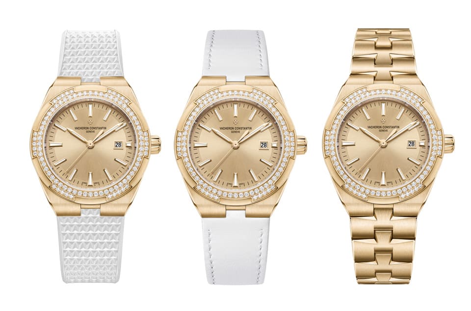 江詩丹頓中性尺寸Overseas自動(dòng)表再追加粉紅金面盤款式向現(xiàn)代女性探險(xiǎn)精神致敬-復(fù)刻表