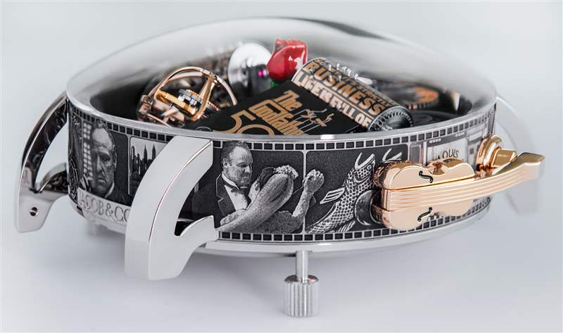 Jacob & Co.推出Opera Godfather 50th Anniversary三軸陀飛輪音樂盒腕表:《教父》上映50周年 Jacob & Co.推出Opera Godfather 50th Anniversary三軸陀飛輪音樂盒腕表:《教父》上映50周年-復刻表
