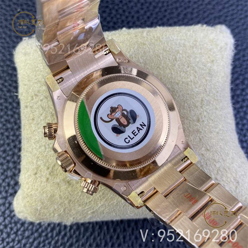 Clean廠C廠勞力士全金迪通拿鍍金層會掉色嗎?C廠玫瑰金莫桑鉆迪通拿怎么樣-復(fù)刻表