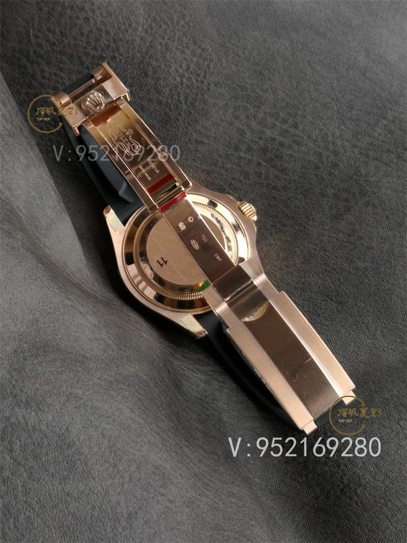 VS廠(chǎng)勞力士42毫米款金游艇復(fù)刻腕表：細(xì)節(jié)再現(xiàn)，完美無(wú)瑕-復(fù)刻表