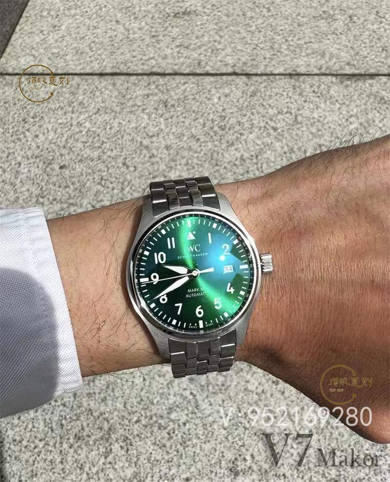 V7廠萬(wàn)國(guó)馬克二十快拆表帶做工怎么樣,搭載海鷗2892和瑞士sw200機(jī)芯-復(fù)刻表