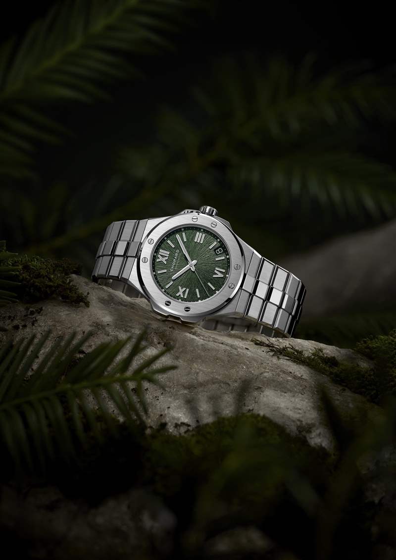 Chopard推出Alpine Eagle系列腕表新作：綠色表盤，33mm女士腕表-復刻表
