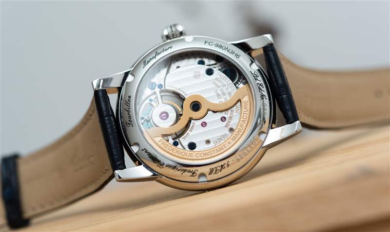 手表評論:康斯登制造經典陀飛輪周年紀念手表售價15695美元-復刻表