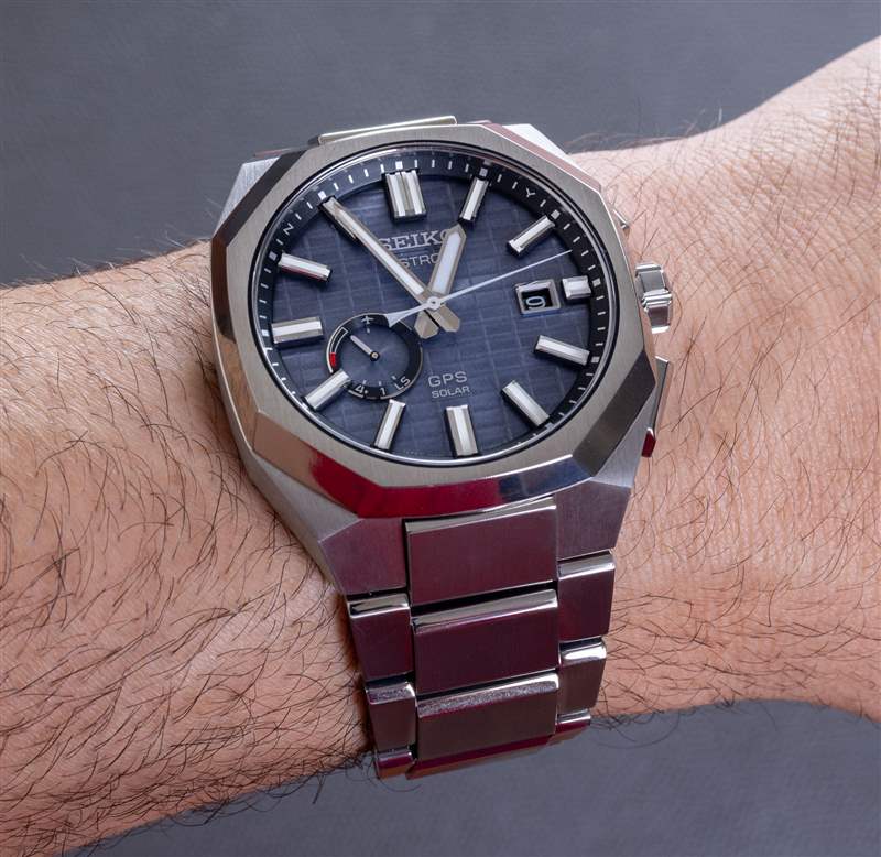 手表評測：精工Astron GPS太陽能SSJ013帶集成鈦表鏈-復刻表