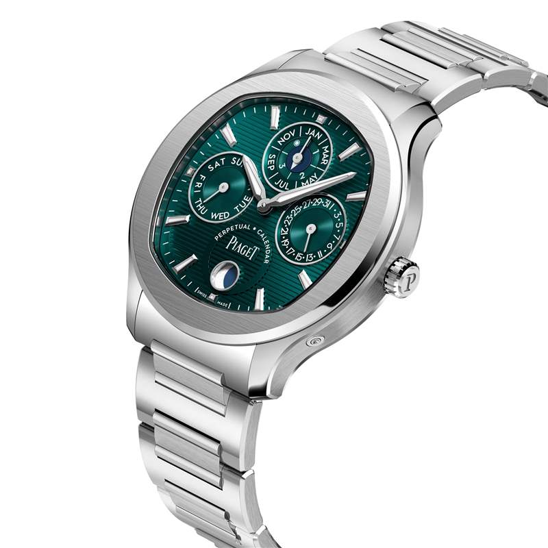 Piaget推出Polo Perpetual Calendar Ultra-Thin超薄萬(wàn)年歷腕表-復(fù)刻表
