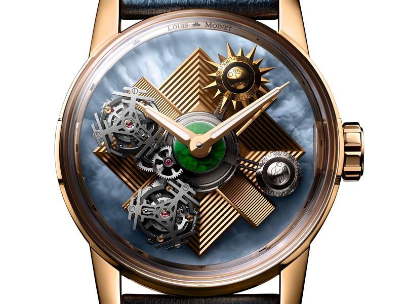 Louis Moinet推出Maya Eclipse獨(dú)一款雙重陀飛輪腕表:瑪雅文明 Louis Moinet推出Maya Eclipse獨(dú)一款雙重陀飛輪腕表:瑪雅文明-復(fù)刻表