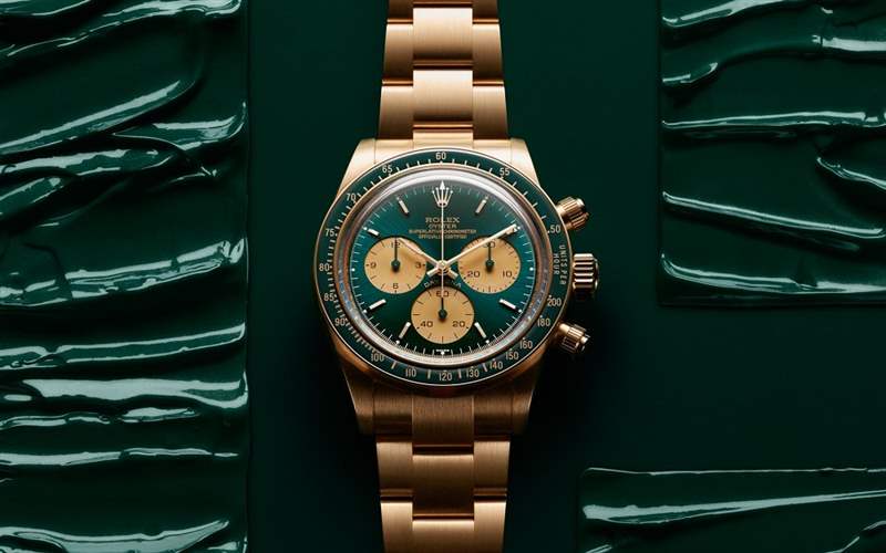 Artisans De Geneve推出Honey Green Daytona改裝版迪通拿計(jì)時(shí)碼表-復(fù)刻表