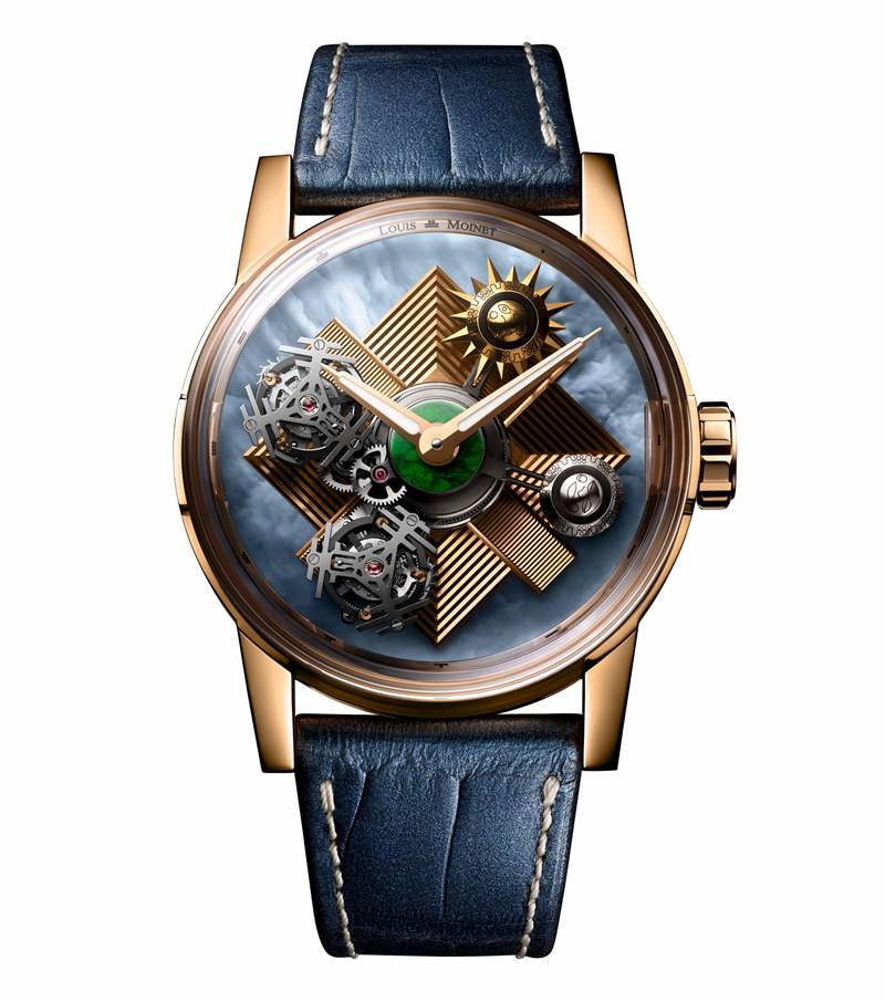Louis Moinet推出Maya Eclipse獨(dú)一款雙重陀飛輪腕表:瑪雅文明 Louis Moinet推出Maya Eclipse獨(dú)一款雙重陀飛輪腕表:瑪雅文明-復(fù)刻表