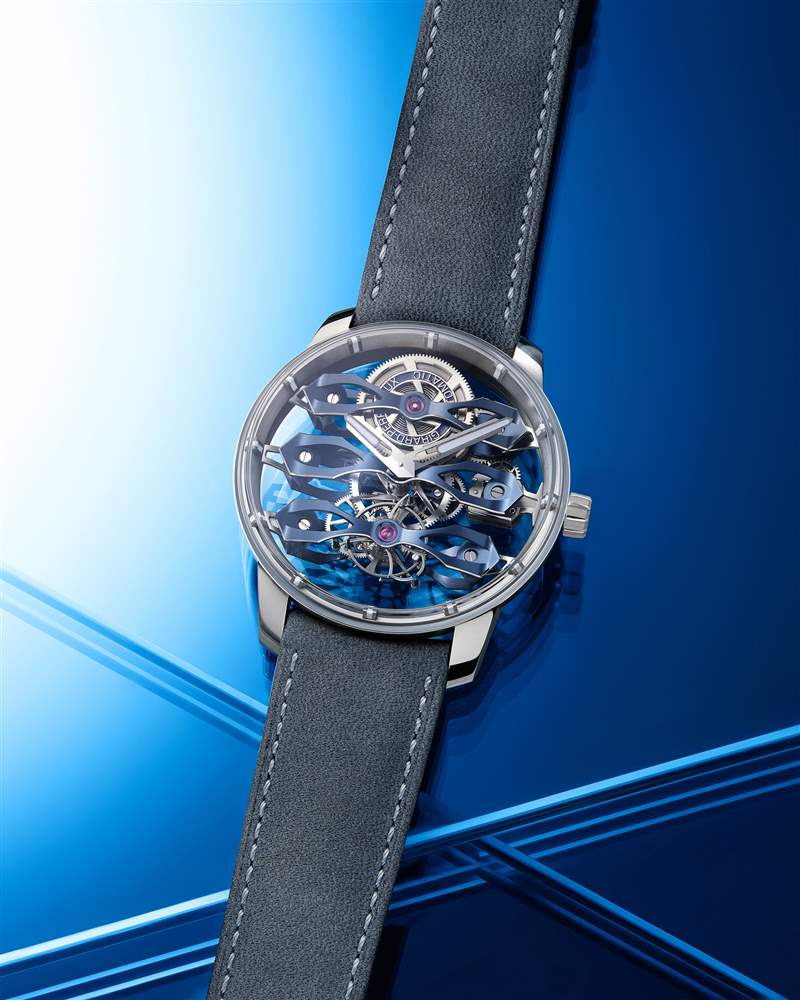 Bucherer推出3枚Bucherer Blue時計新作：Girard-Perregaux、H. Moser & Cie.和L’Epe?e合作版-復刻表