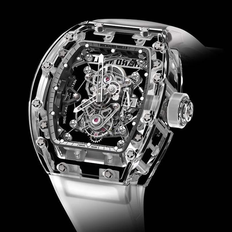 雖然價值不菲的Richard Mille也是被搶的?？?，但可能擁有者並不多，所以失錶比率相對地低（圖片來源：Richard Mille）