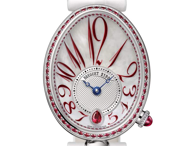Breguet推出Reine De Naples 8918女士腕表：紅寶石之美-復(fù)刻表
