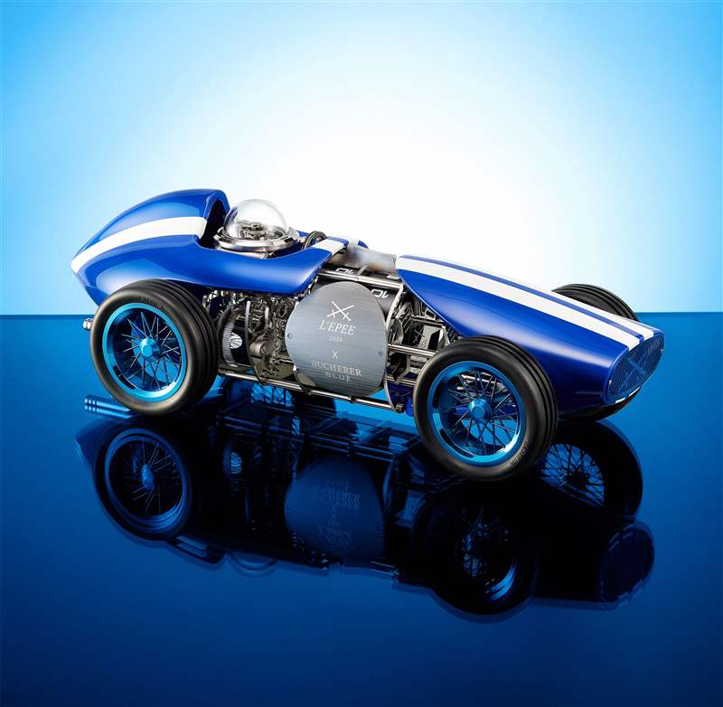 Bucherer推出3枚Bucherer Blue時計新作：Girard-Perregaux、H. Moser & Cie.和L’Epe?e合作版-復刻表