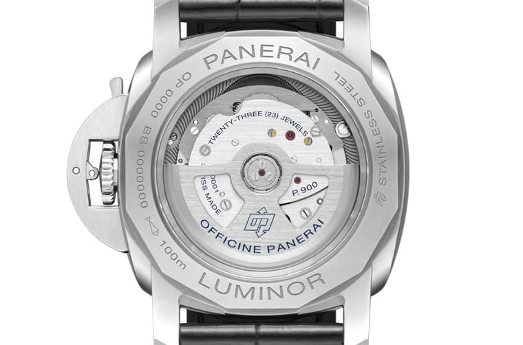 沛納海Luminor Quaranta兩地時間手表一黑一白新出擊-復(fù)刻表