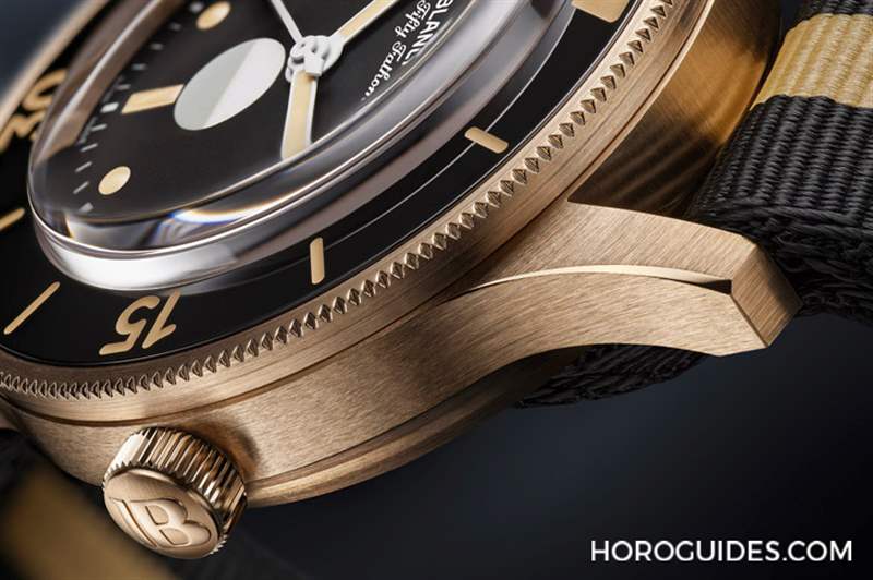 寶珀Fifty Fathoms 70周年紀(jì)念款第三彈! 青銅金五十噚登場(chǎng)-復(fù)刻表