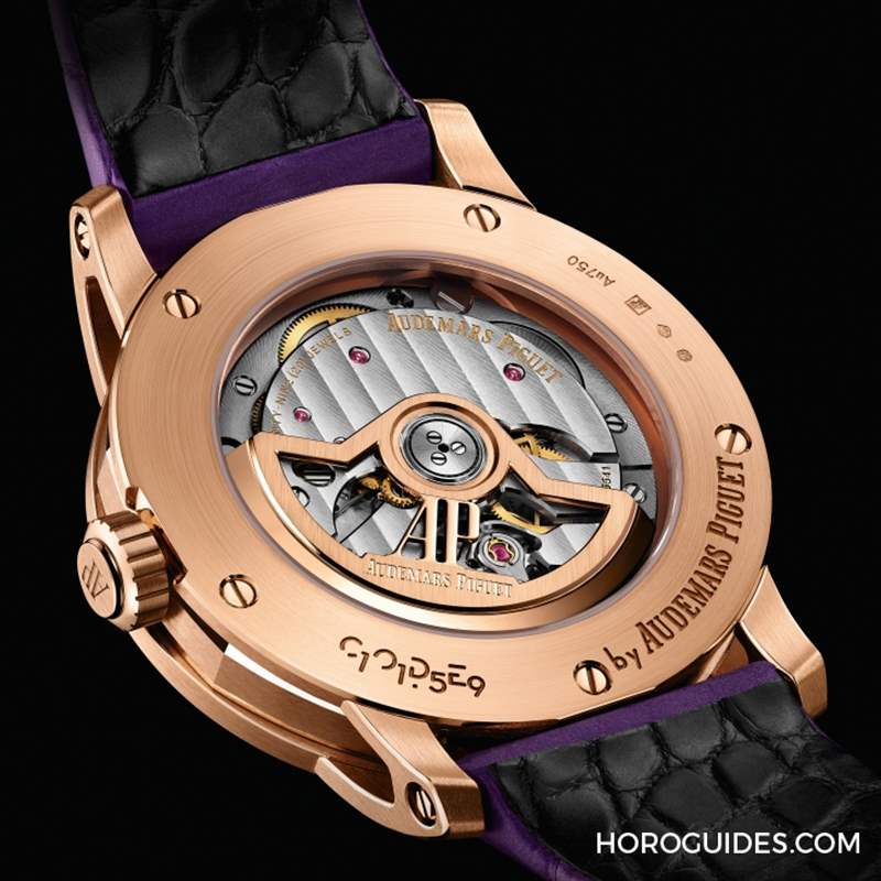 愛彼Code 11.59系列首見38mm中性尺寸艷麗紫與象牙白再加分-復刻表