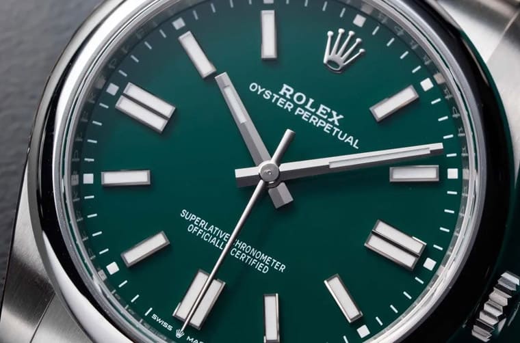 勞力士Oyster Perpetual綠漆面、彩色氣泡面各型號原廠價格與最新行情（2023年11月更新）-復刻表