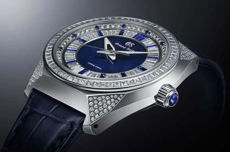 GRAND SEIKO Spring Drive結(jié)合高級珠寶工藝詮釋「白獅」般的王者氣勢-復刻表