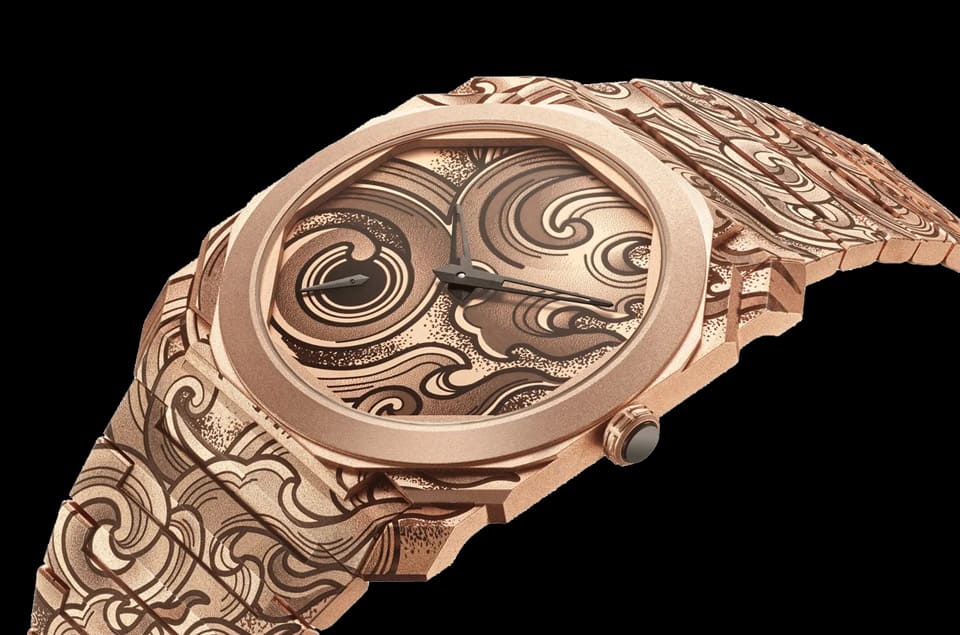 寶格麗三度與知名藝術(shù)家合作「超薄刺青表」只在這家店獨賣-復(fù)刻表