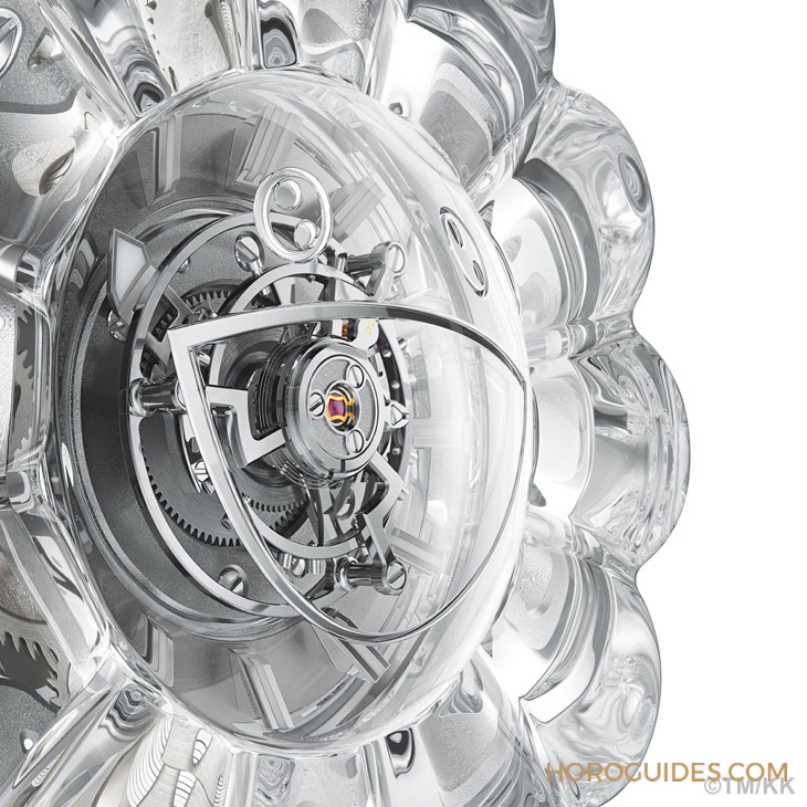 12辦花型透明藍(lán)寶石表殼！村上隆微笑小花仙氣爆棚了｜Hublot MP-15村上隆藍(lán)寶石陀飛輪腕表-復(fù)刻表