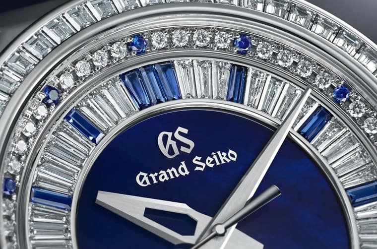 GRAND SEIKO Spring Drive結(jié)合高級珠寶工藝詮釋「白獅」般的王者氣勢-復刻表