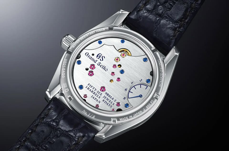 GRAND SEIKO Spring Drive結(jié)合高級珠寶工藝詮釋「白獅」般的王者氣勢-復刻表