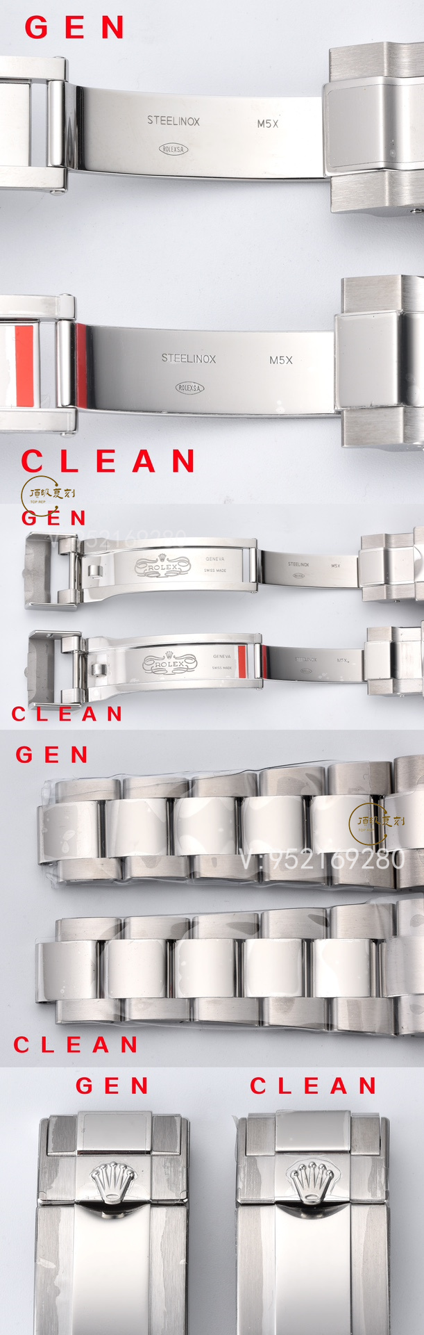 Clean廠C廠勞力士4131黑陶迪126500ln手表對比正品怎么樣-復(fù)刻表