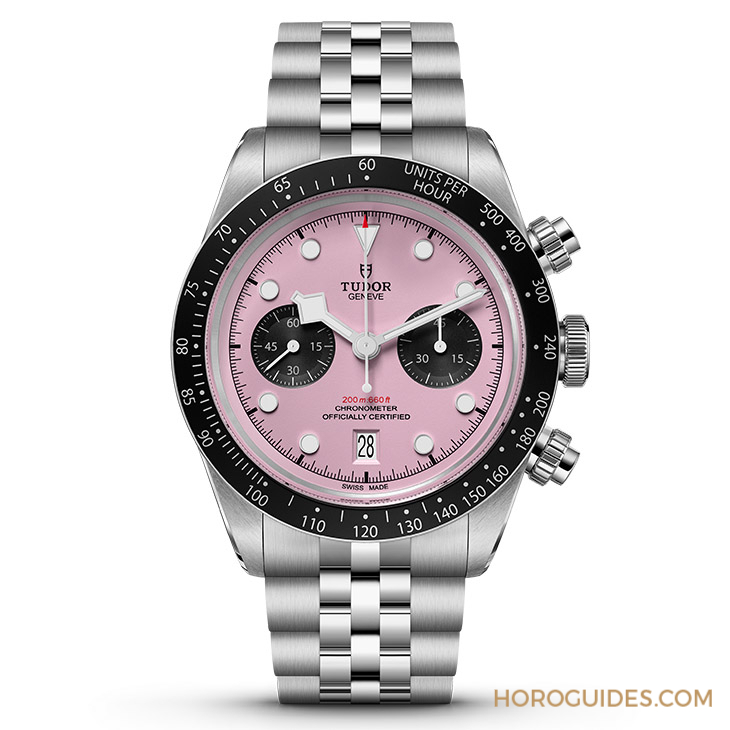 TUDOR - 顛覆傳統(tǒng)的粉紅熊貓！帝舵表TUDOR 發(fā)表Black Bay Chrono