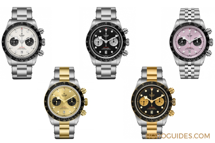 TUDOR - 顛覆傳統(tǒng)的粉紅熊貓！帝舵表TUDOR 發(fā)表Black Bay Chrono