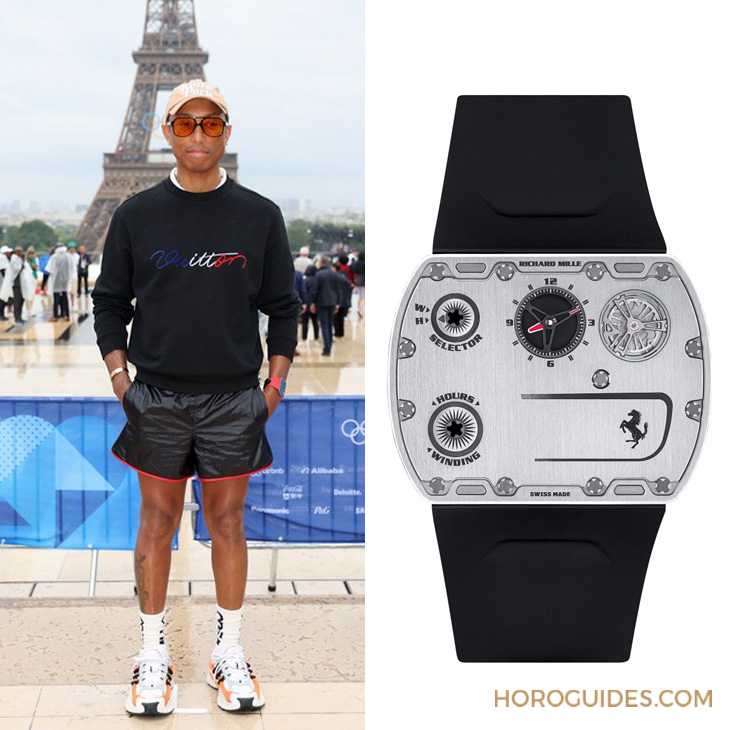 AUDEMARS PIGUET - ROYAL OAK - 15407ST. OO.1220ST.02 - 直擊 ！ 名人現身2024巴黎奧運戴什么表