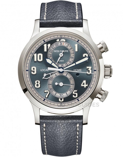 PATEK PHILIPPE - NAUTILUS - 5980/60G-001 - 年輕活力風的表王！ 盤點PATEK PHILIPPE百達翡麗藍灰色調腕表