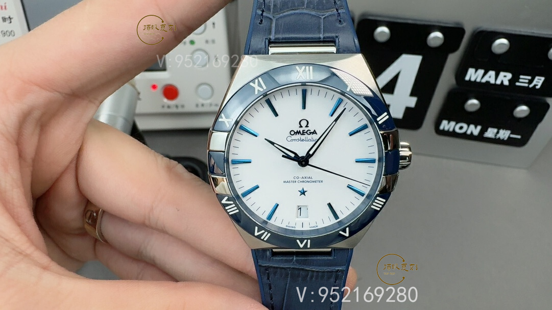 VS廠歐米茄第五代星座藍圈白面腕表:精致復刻與性能評測-復刻表