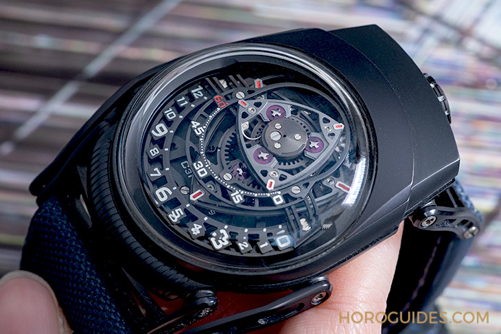 URWERK - SATELLITE - UR-100V BLUE - IG影響力人物：Johnathan Chan最愛的獨立制表收藏