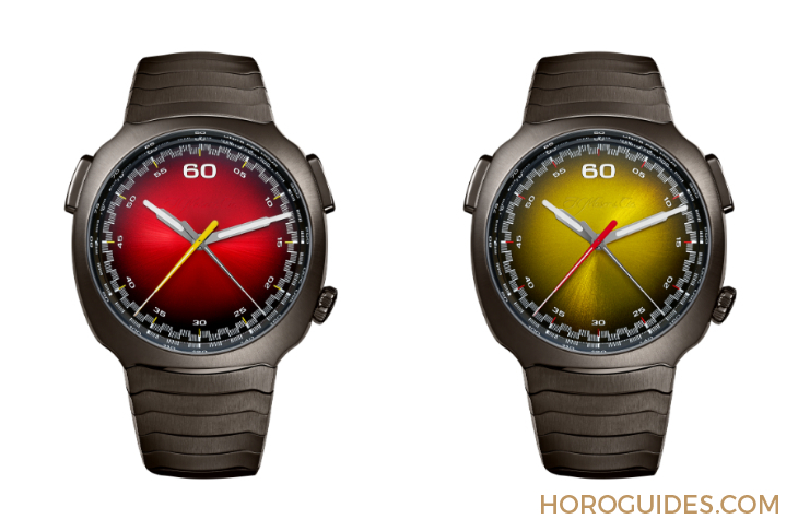 紅黃雙杰，競速新章|H. MOSER & CIE.推出Streamliner自動飛返計時秒表Alpine限量版-復(fù)刻表